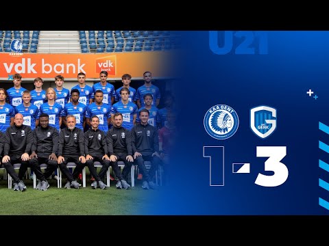 🐺 U21 KAA Gent - KRC Genk: 1-3 (MD4 | 21-22)