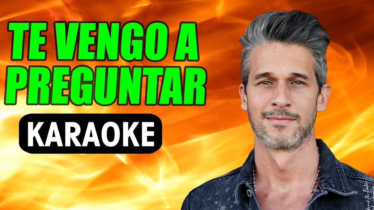 TE VENGO A PREGUNTAR