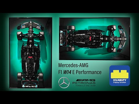 Wall Display Frame for LEGO Mercedes-AMG F1 W14 (42171) Video Preview