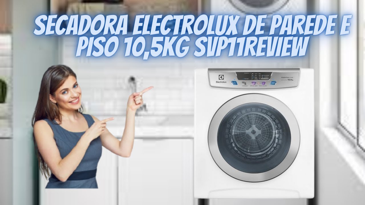 Miniatura da avaliação em vídeo de Kit Instalação Electrolux para Secadora de Parede SVP10 e SVP11