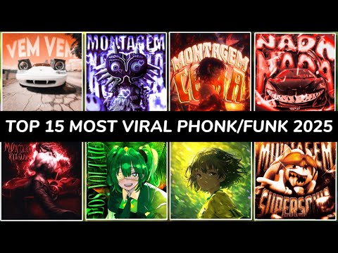 TOP 10 MOST VIRAL PHONK/FUNK 2025 PART 1 🎵