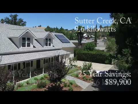 Solar installations with cost savings