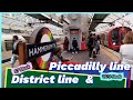 London Underground District Piccadilly Line From Richmond To Earl S Court Via Hammersmith