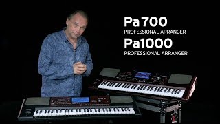 Korg Pa700 - Video