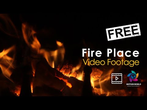 Free Real Burning Fire Stock Footage | HD 1080