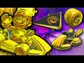 ALLE GOLD TEILE SCHNELL FREISCHALTEN | Mario Kart 8 Deluxe Gold Fahrzeugteile Neu