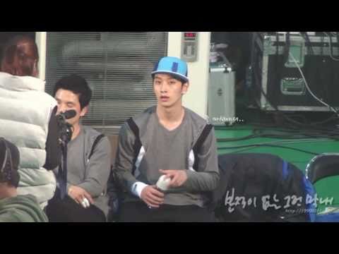 [101107] Dream Team Filming - Chansung fancam 1