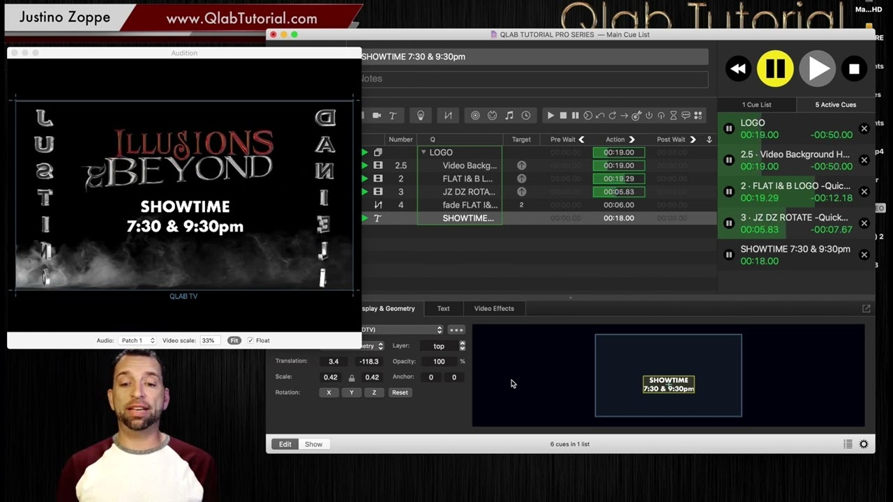 Text Cues  Qlab Tutorial (Pro Series)