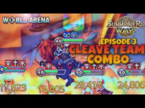 Cleave Team Combo in World Arena Ep. 3 - Summoners War