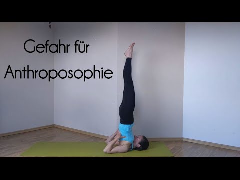 Gefahr für Anthroposophie? | Demonstration Schulterstand-Pflug-Brücke