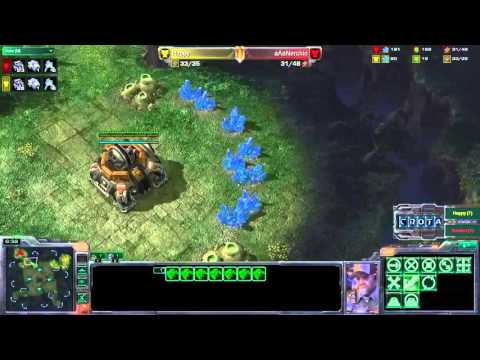 Happy vs Nerchio Game 2 Terran vs Zerg pro VOD StarCraft 2 blizzasc2 sc2 dota esport lol highlights