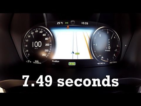 2017 Volvo S90 D5 AWD acceleration