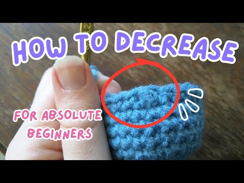 HOW TO DECREASE (Crochet Amigurumi for Absolute Beginners!)
