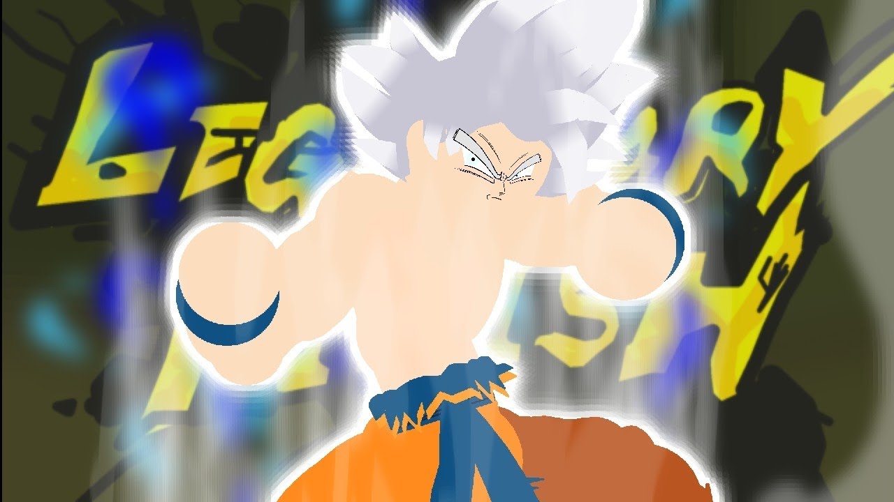 Ultra Instinct Goku legendary finish 🔥  | stick nodes