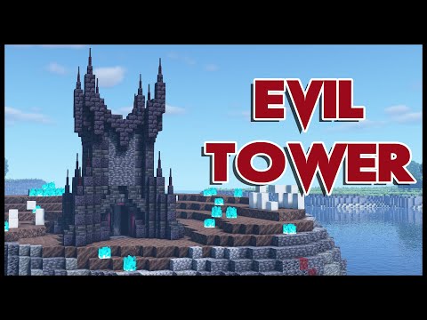 How to build an evil Tower in Minecraft [ Tutorial ]