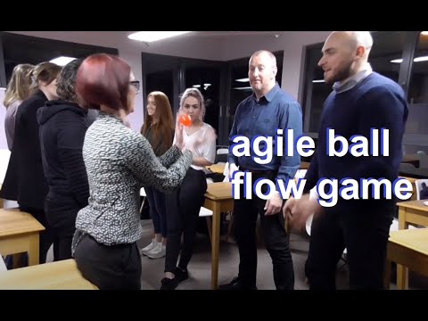 Agile Ball Flow Game - Get Lean & Efficient