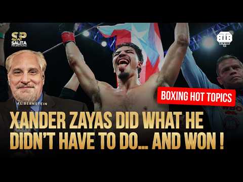 XANDER ZAYAS & WOMEN’S BOXING ARE CHANGING THE SPORT | 🔥HOT TOPICS🔥