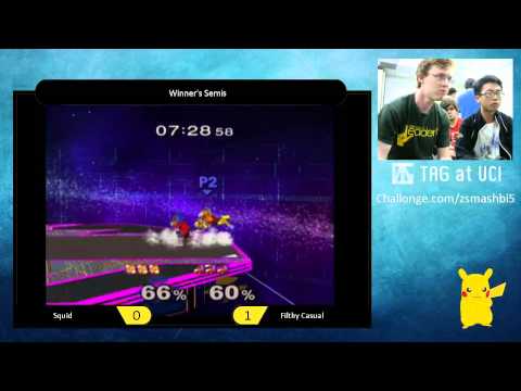 ZSB5 Winners Semis - Squid (Falco, Yoshi) vs Filthy Casual (Fox) - SSBM