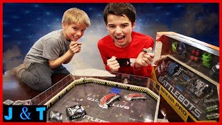 Battlebots Showdown! Minotaur Vs. Bronco Il / Jake and Ty