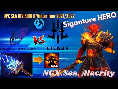 NGX. Sea Alacrity- [ Ember Spirit ] Signature Hero DPC SEA DIVISION ll Winter Tour 2021/2022