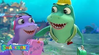 Fishes On The Reef SHARKSONS | Nursery Rhymes & Kids Songs! | Cartoons For Kids | The Sharksons Fishes On The Reef SHARKSONS | Nursery Rhymes & Kids Songs! | Cartoons For Kids | The Sharksons