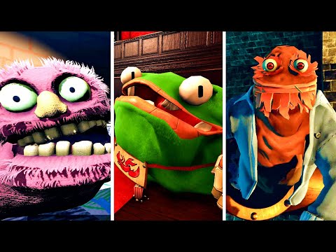 My Friendly Neighborhood - Gordon Helping Monsters Puppets