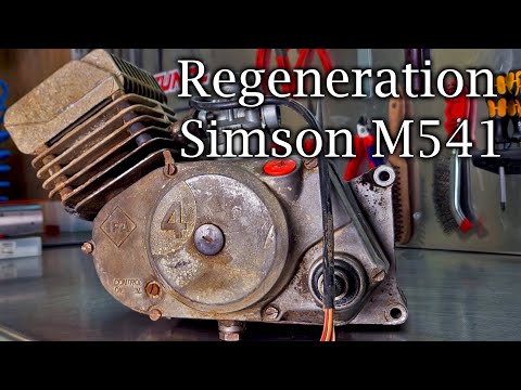 Simson M541 Motor Regeneration