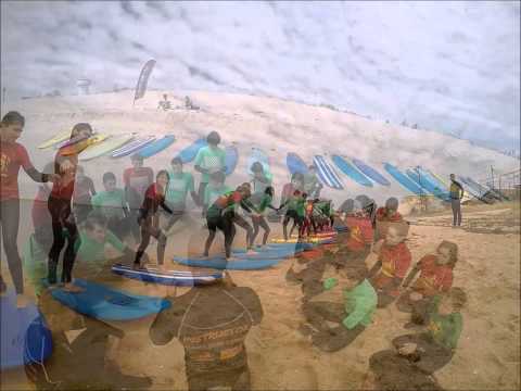 Aula de Surf Projeto Grupos Escola Secundária Tomás Cabreira CSF2015