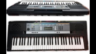 Video thumbnail for YAMAHA YPT-240 (sound and styles demonstration) HiQ sound by Keyboards - review - repair