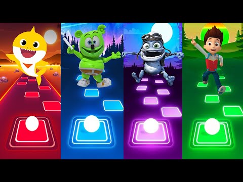 Tiles Hop - Baby Shark vs Gummy Bear vs Crazy Frog Vs Paw Patrol
