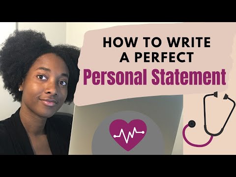 How to Write a Perfect Personal Statement – MindsetDoc