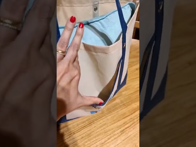Vídeo relacionado con Cocholate Bolsa de Playa Personalizada | Bolsos Tote Bag de Playa Rayas | Bolso Shopper Bolsa para Viajes Compras Escuela Trabajo | 100% Algodón Resistente (Bolsa Playa Gris)