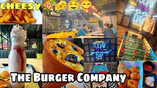 The Burger Company Gurugram| Cheesiest and spicy Burgers| Sector 31|super offers!!!!