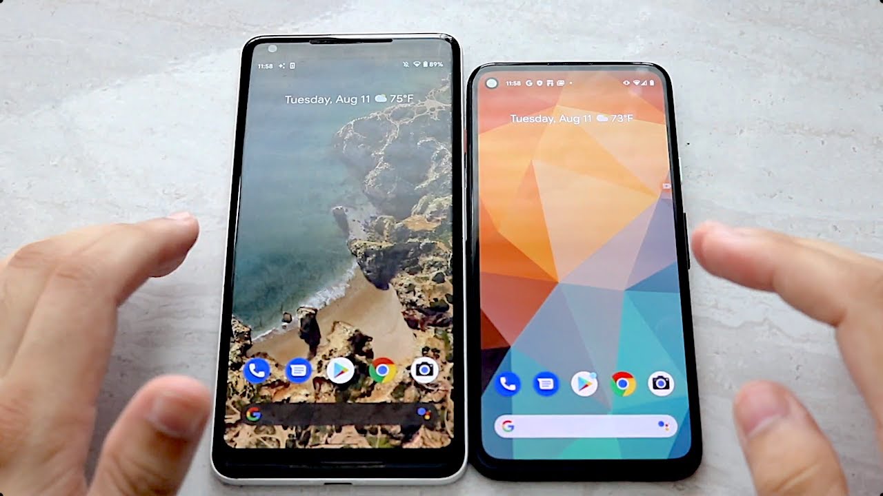 Google Pixel 4a Vs Google Pixel 2 XL Speed Comparison