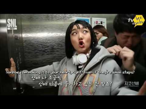 ENG SUB 160326 SNL Korea   Zico Sunbae Skit 2 2