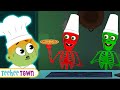 Skeletons Cooking At A Halloween Party | Spooky Scary Skeleton Songs For Kids | TeeheeTown