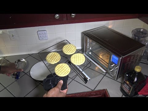 Frozen Eggo Waffles, Power Air Fryer Oven 360 Toaster Test
