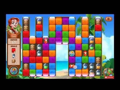 Lost Island Blast Adventure Level 1251 NO BOOSTERS - A S GAMING