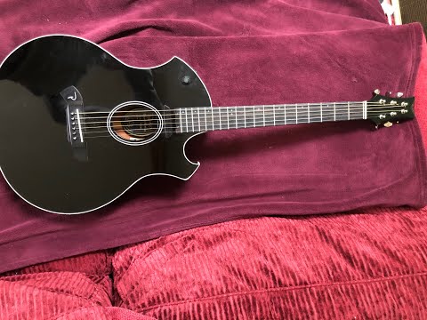 Parker p6eb acoustic electric guitar image 9