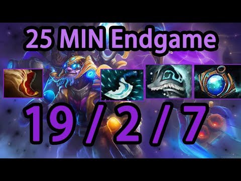 Tinker 19K2D with Shivas Guard 25MIn Endgame (FULLGAME) Dota2 7.24