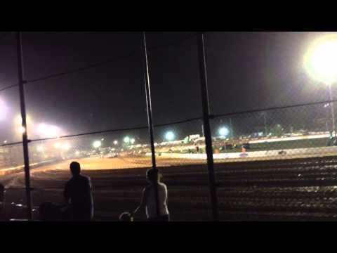 Sydney speedway big crash