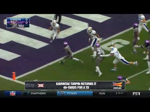 Big 12 #TotPlays Week Eleven Nominee: TCU's KaVontae Turpin