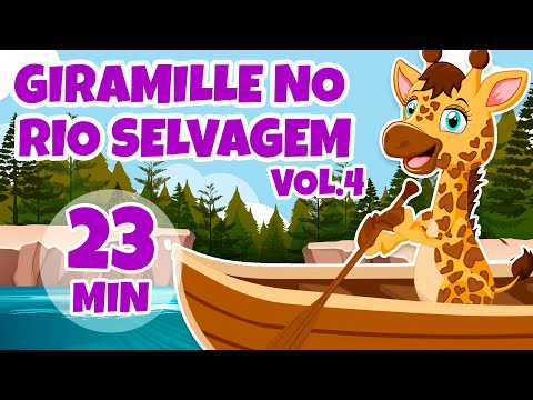 Giramille no Rio Selvagem Vol. 4 - Giramille 23 min | Desenho Animado Musical