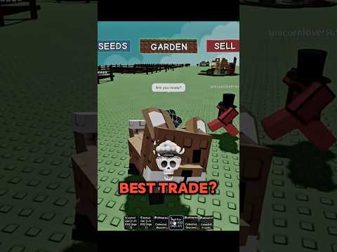 Is This the BEST Red Fox Trade in Grow A Garden? #shorts #roblox #growagarden