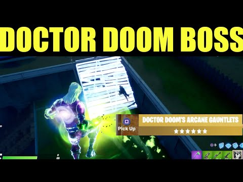 Eliminate Doctor Doom at Doom's Domain - Fortnite Challenge Guide (Rec 4)