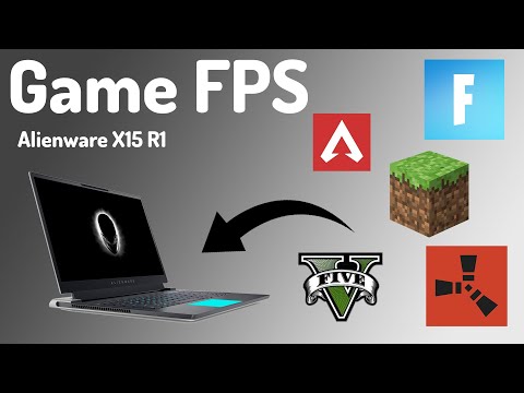Alienware X15 R1 RTX 3070 Games FPS Overview