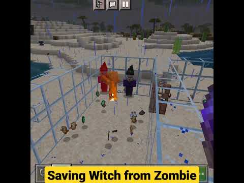 Mr and Mrs N00bMaster - Zombie vs. Witch #minecraft #zombie #meme #memes