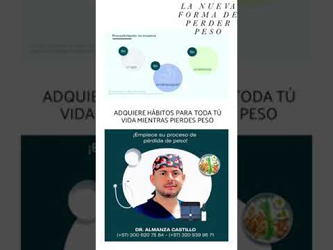 La nueva forma de perder peso. Dr Edilberto Almanza, cirujano y gastroenterólogo en Barranquilla