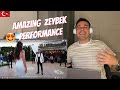 🇹🇷 AMAZING WEDDING TURKISH ZEYBEK DANCE PERFORMANCE | ITALIAN REACTION