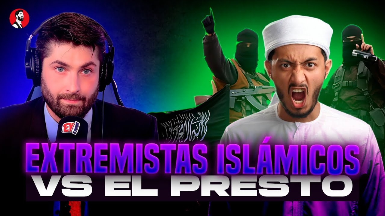 Extremistas Islámicos VS El Presto: "NO ME VAN A CALLAR. Paren con la matanza de Cristianos"